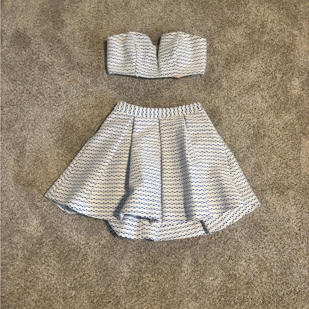 DO+BE Black and White Skirt